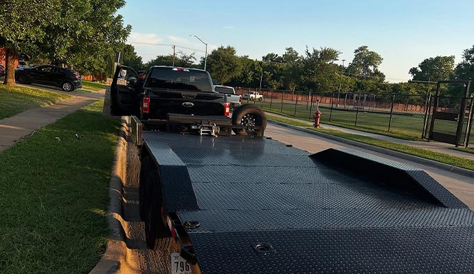 12,000-Pound Winch Capacity DFW Car Hauling